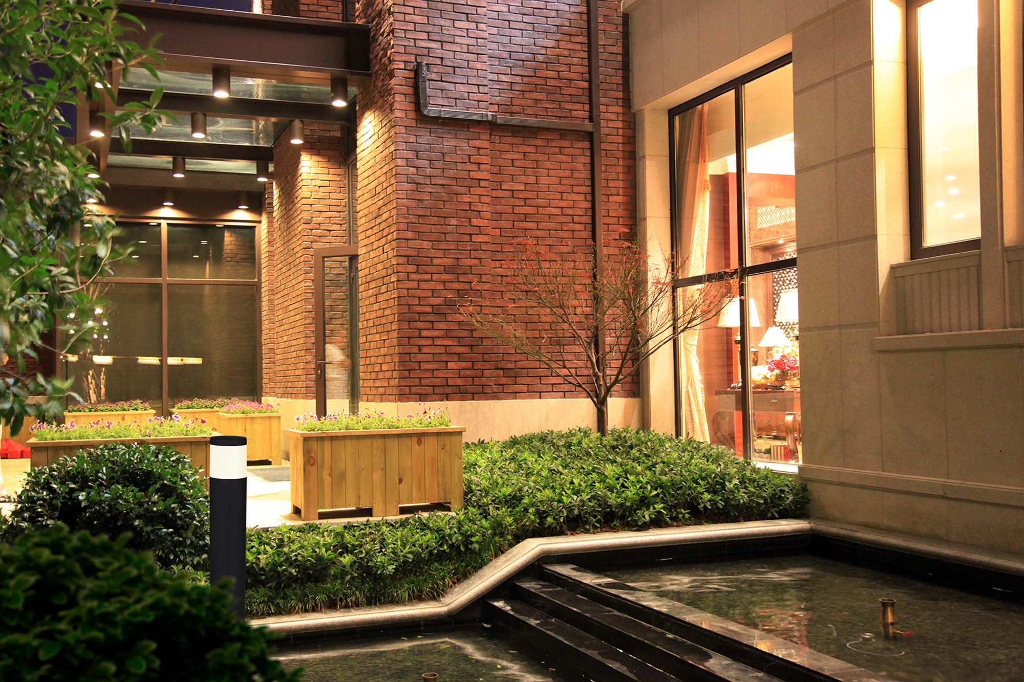Chicago Exterior Lights Mantra Fusion Bollards Chicago Exterior Lights Mantra Fusion Bollards